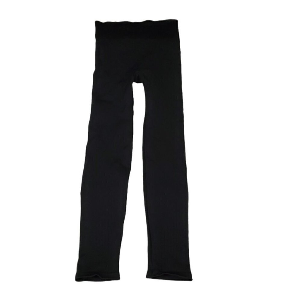 Spanx Look At Me Now Leggings Womens XL Black Stretch‎ Shaping